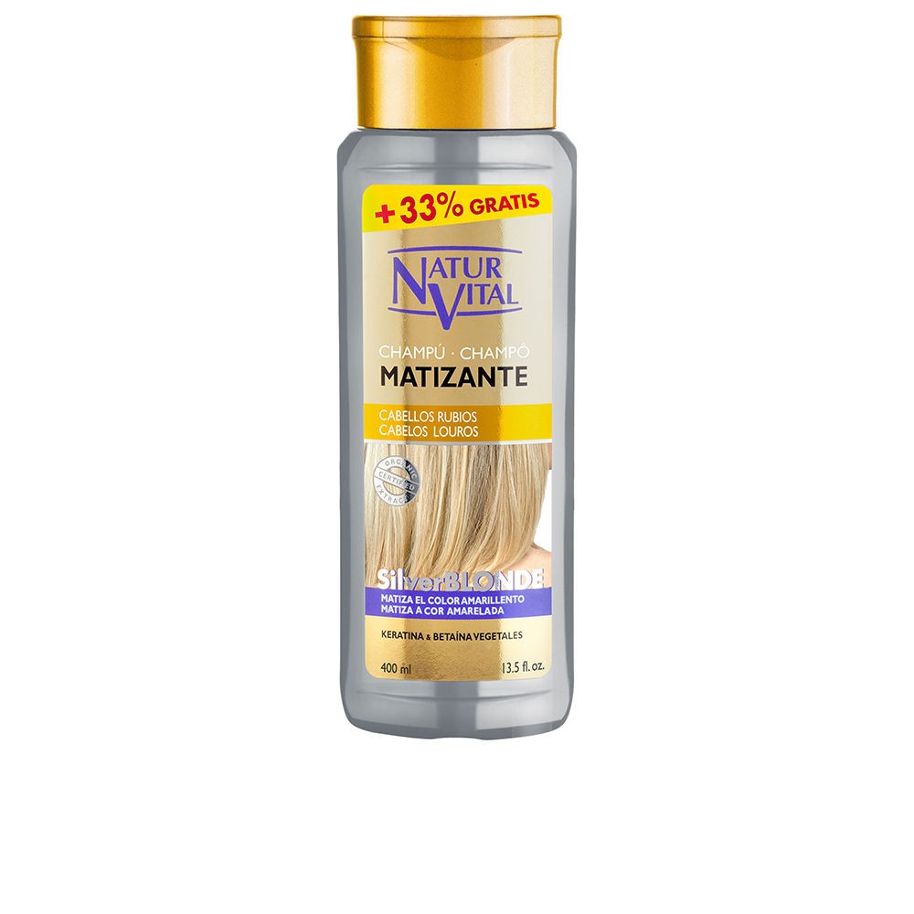 Natur Vital CHAMP MATIZANTE silver blonde 400 ml Donna