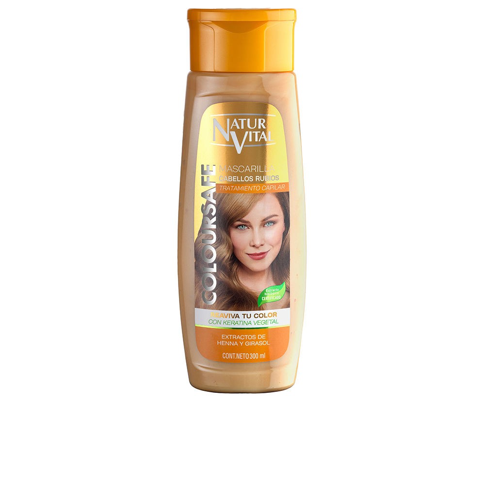 Natur Vital MASCARILLA COLOURSAFE rubio 300 ml Unisex