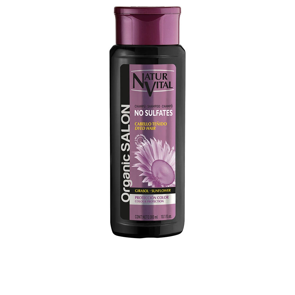 Natur Vital ORGANIC SALON champ sin sulfatos proteccin color UV 300 ml Unisex