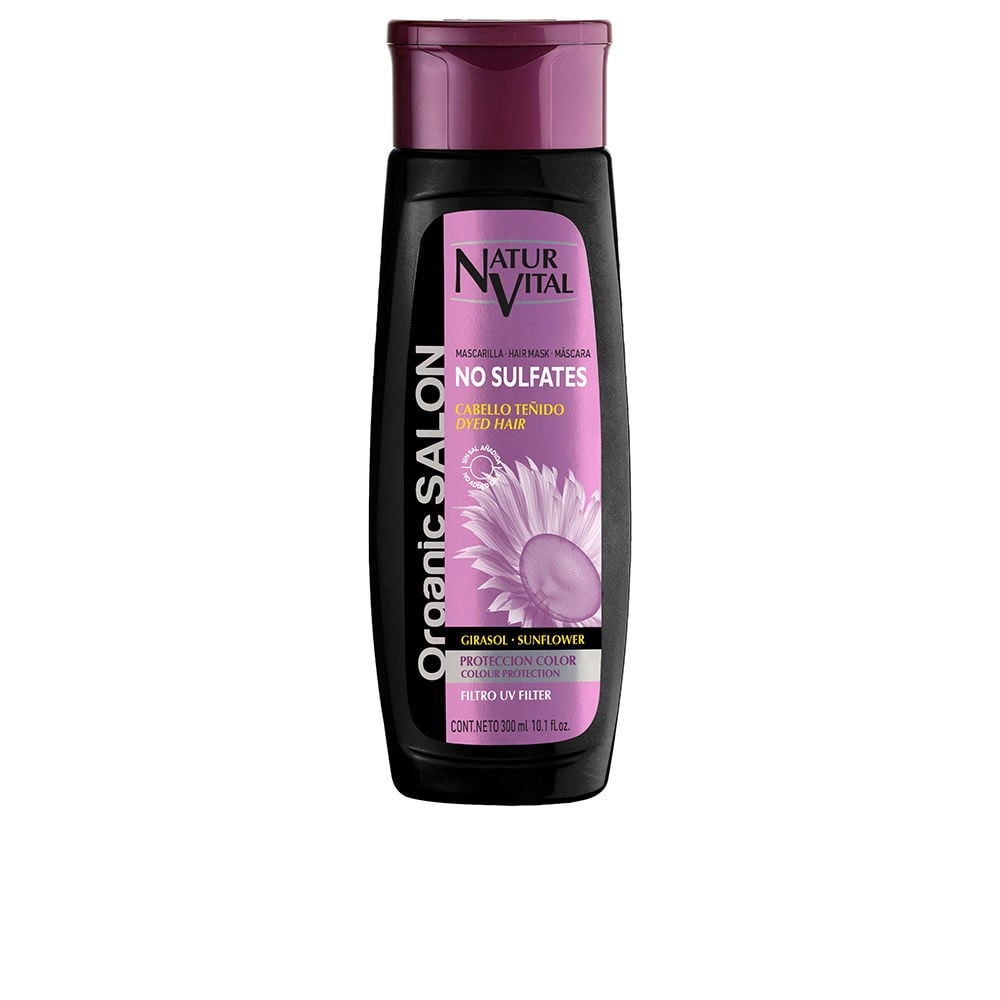 Natur Vital ORGANIC SALON mascarilla sin sulfatos proteccin color 300 ml Unisex