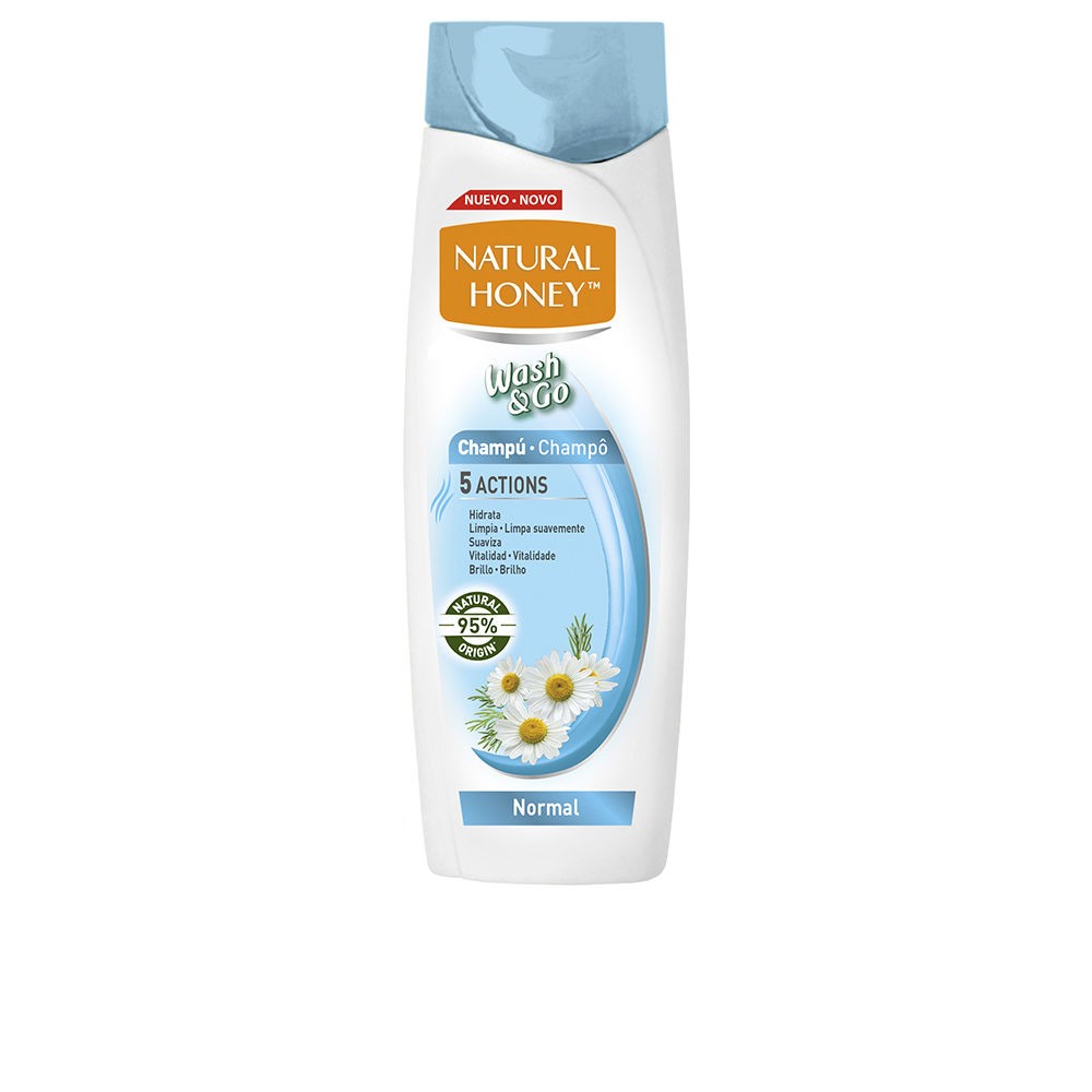 Natural Honey WASH GO champ normal 400 ml Unisex