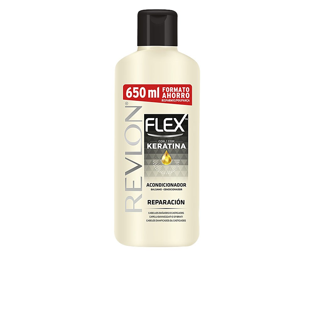 Revlon Mass Market FLEX KERATIN conditioner damaged hair 650 ml Unisex