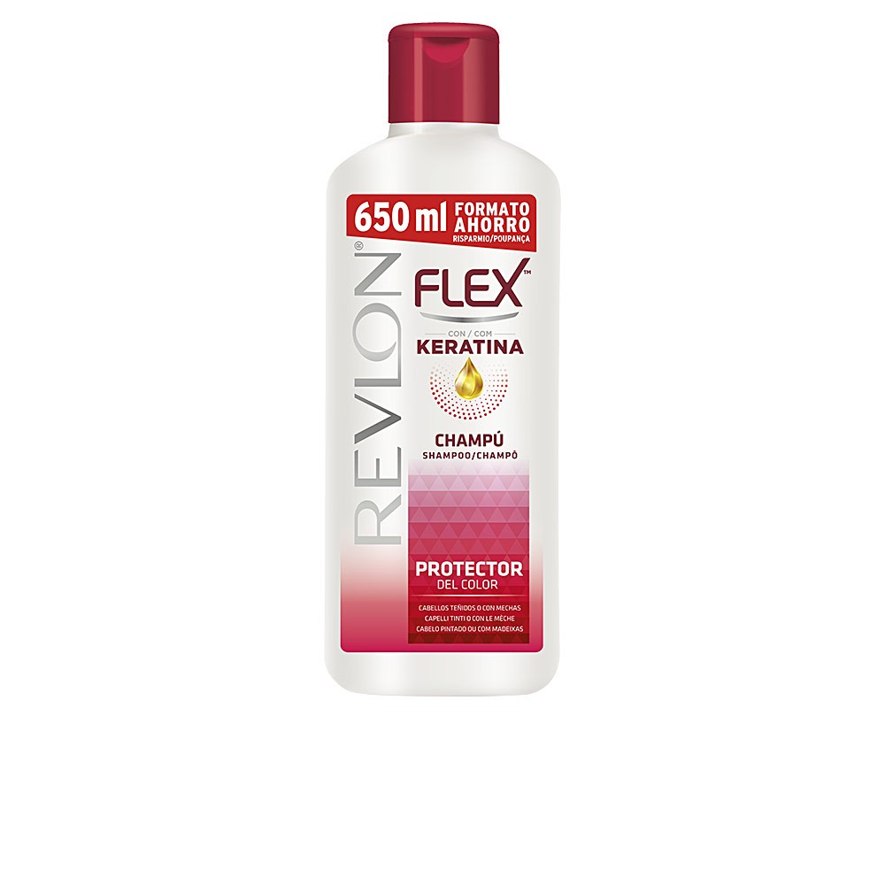 Revlon Mass Market FLEX KERATIN shampoo dyedhighlighted hair 650 ml Unisex