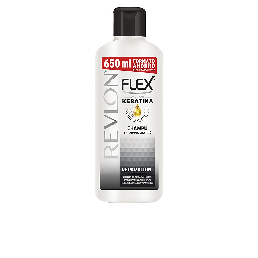 Revlon Mass Market FLEX KERATIN shampoo repair dry hair 650 ml Unisex