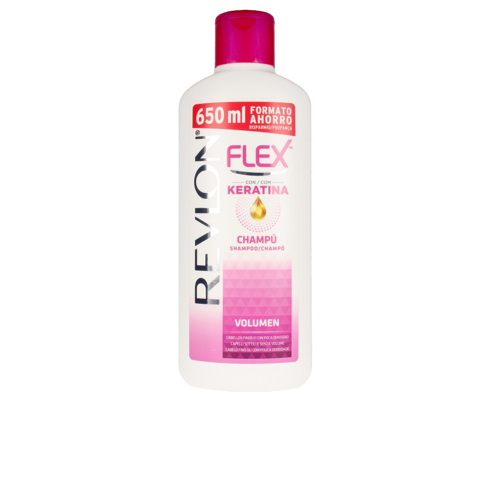 Revlon Mass Market FLEX KERATIN shampoo volume thin hair 650 ml Unisex