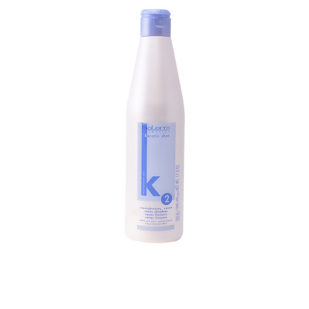 Salerm KERATIN SHOT straightening cream 500 ml Unisex