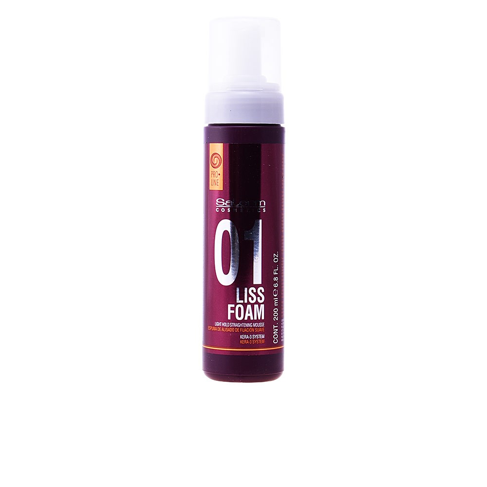 Salerm LISS FOAM light hold straightening mousse 200 ml Unisex