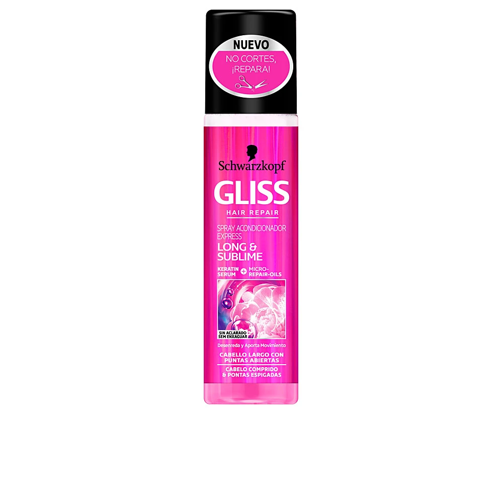 Schwarzkopf Mass Market GLISS LONG SUBLIME acondicionador express 200 ml Donna