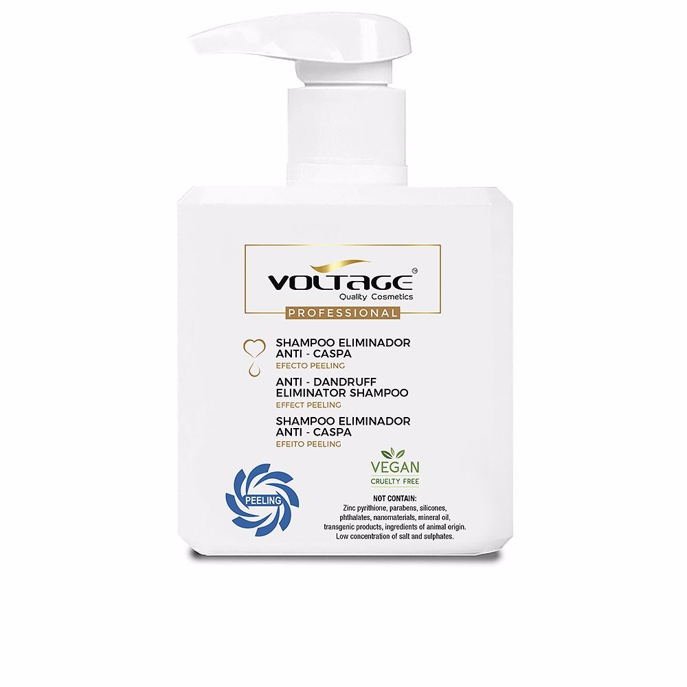 Voltage Cosmetics ANTICASPA champ efecto peeling 500 ml Unisex