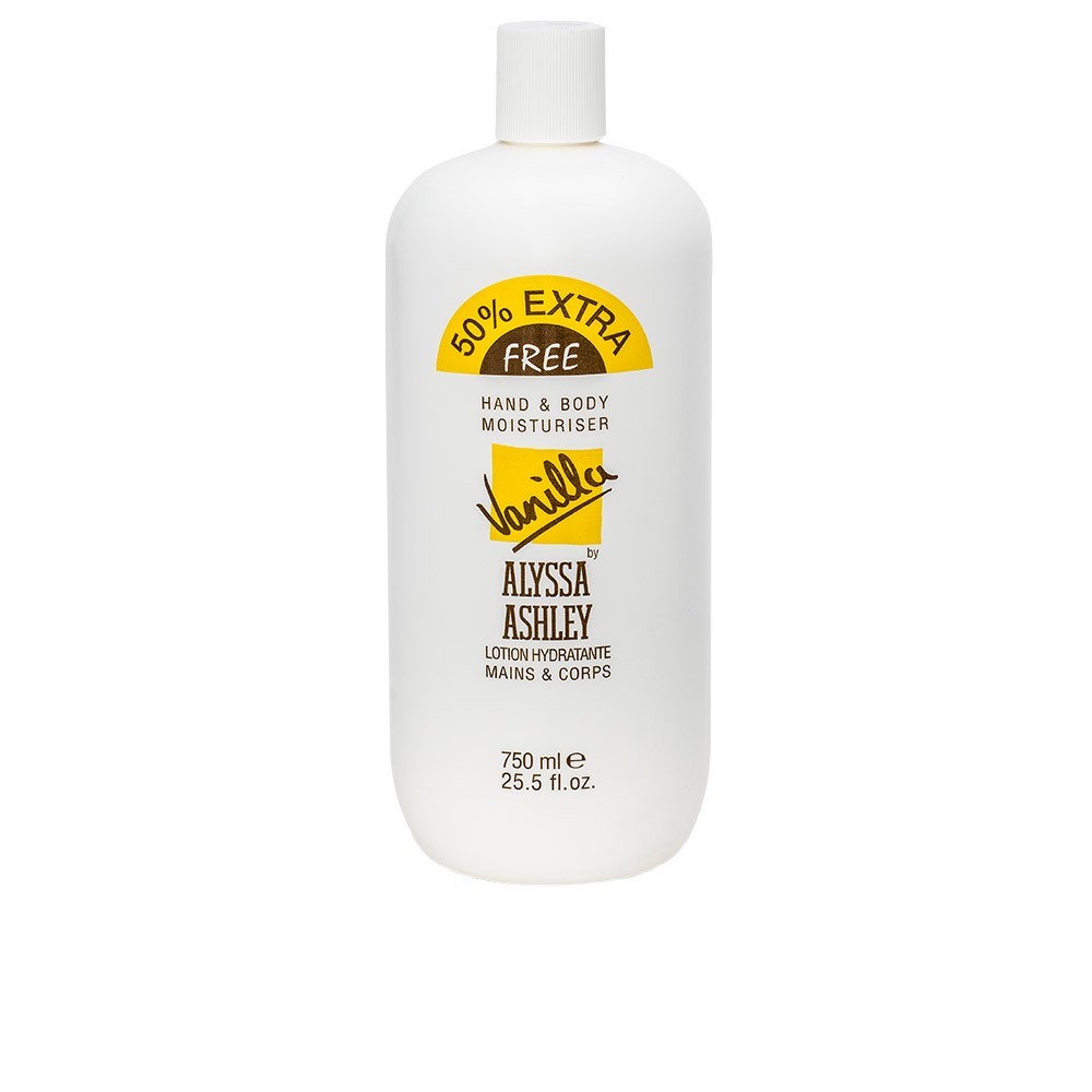 Alyssa Ashley VANILLA hand and body moisturiser 750 ml Unisex
