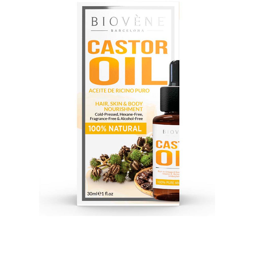 Biovne CASTOR OIL hair skin body nourishment 30 ml Donna