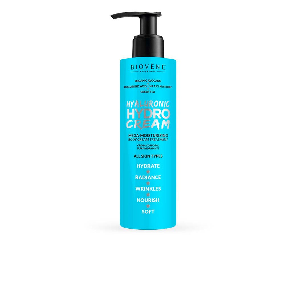 Biovne HYALURONIC HYDRO CREAM megamoisturizing body cream treatment 200 ml Donna