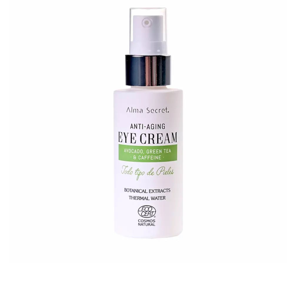 Alma Secret EYE CREAM antiedad con aguacate t verde cafena botanical extracts 30 ml Unisex