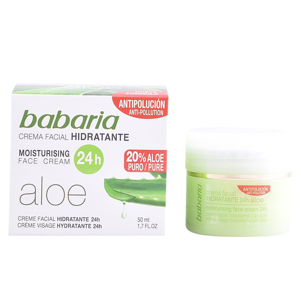 Babaria aloe vera crema viso nutriente 50ml unisex