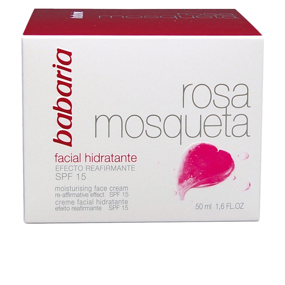 Babaria ROSA MOSQUETA HIDRATANTE 24H crema facial 50 ml Donna