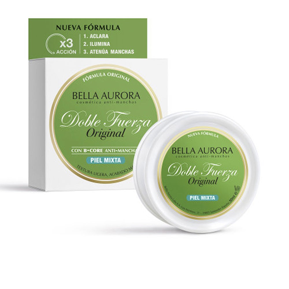 Bella Aurora DOBLE FUERZA MATE crema antimanchas piel mixta 30 ml Donna