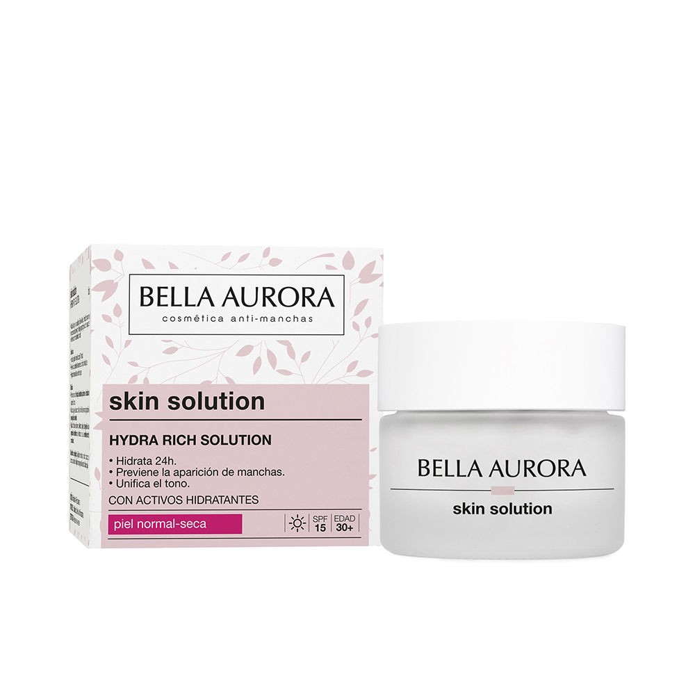 Bella Aurora HYDRA RICH crema hidratante intensiva antimanchas SPF15 50 ml Donna