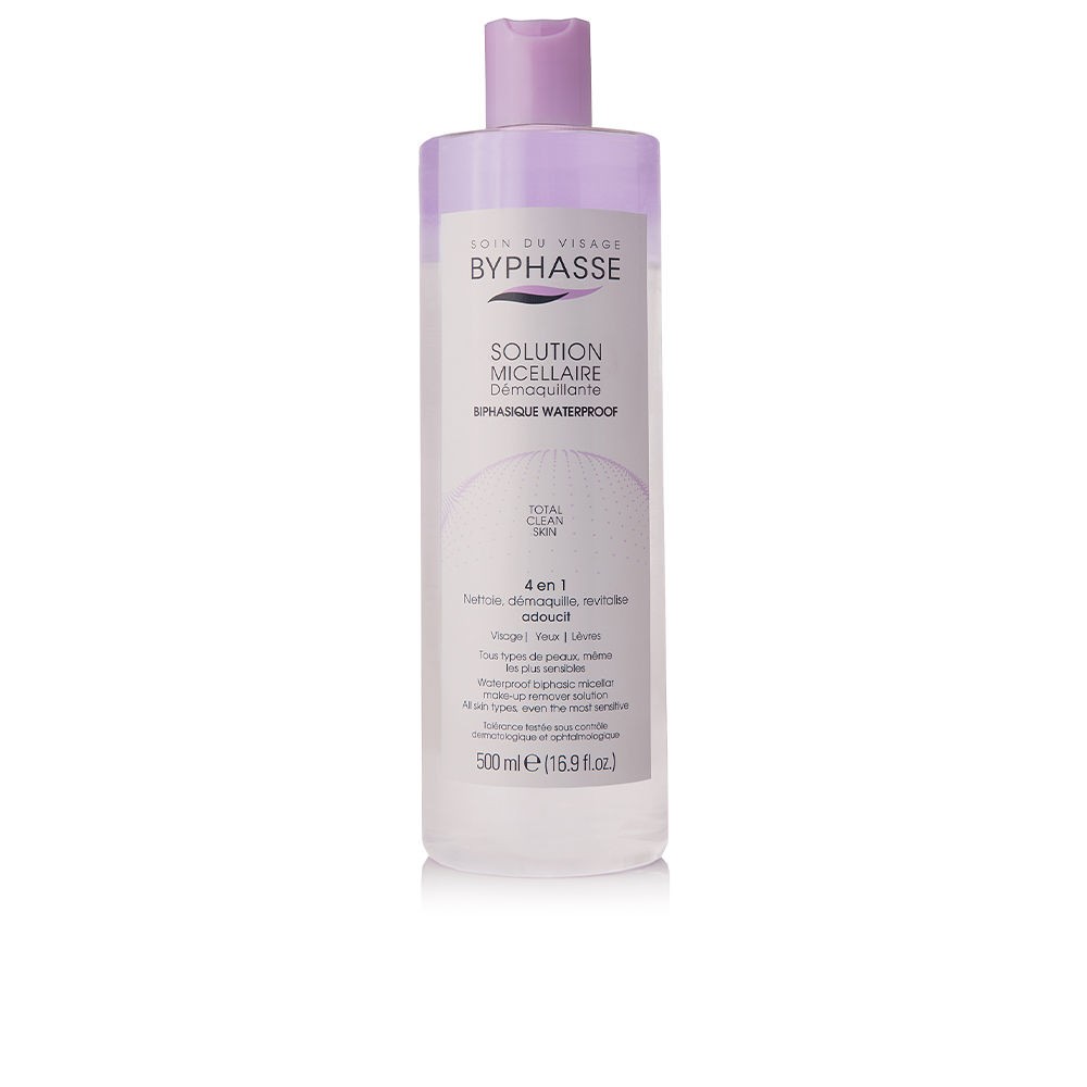 Byphasse SOLUCIN MICELAR desmaquillante bifsica waterproof 500 ml Donna