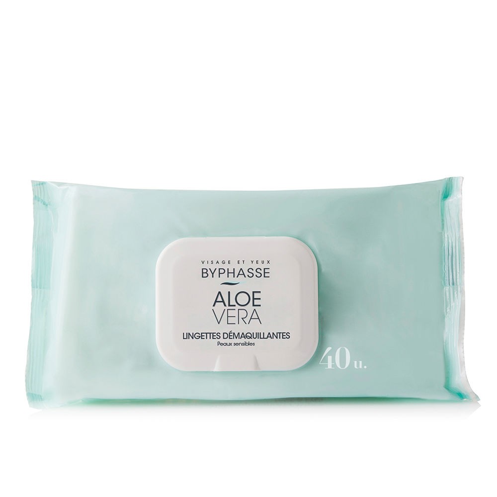 Byphasse TOALLITAS DESMAQUILLANTES aloe vera 40 u Donna