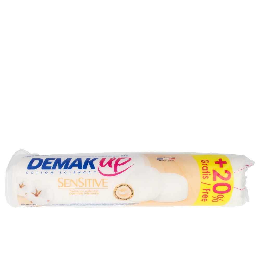 DemakUp DEMAKUP SENSITIVE cotton discos desmaquilladores 72 u Unisex