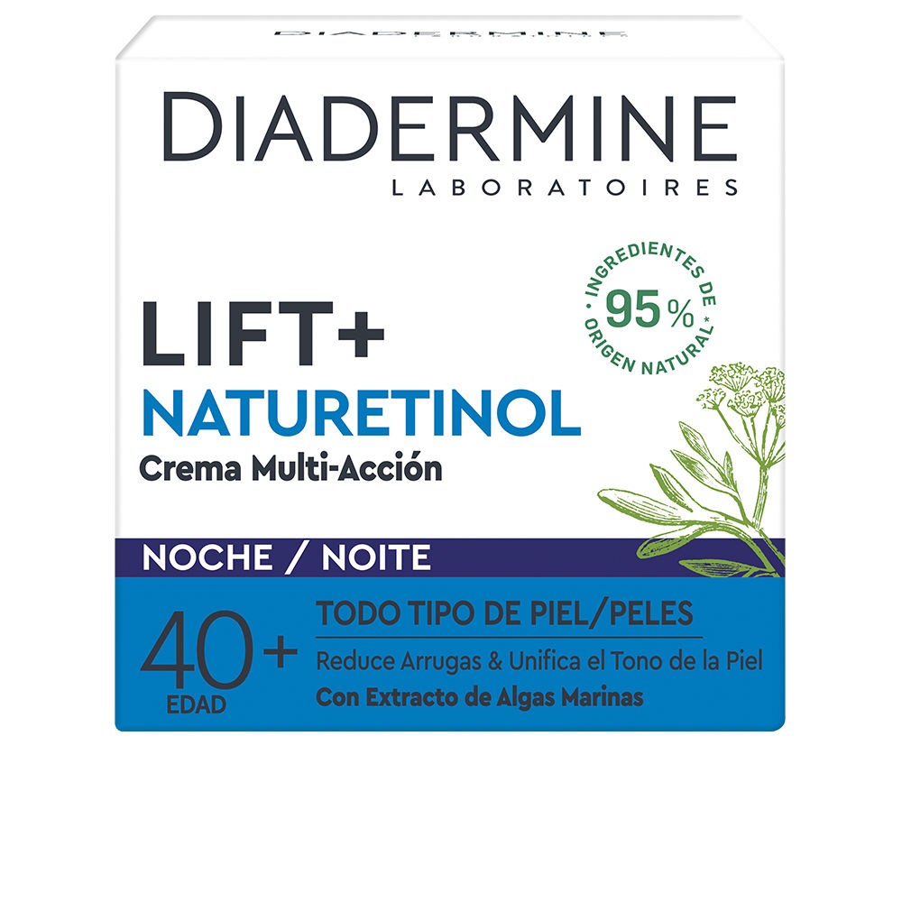 Diadermine LIFT NATURETINOL crema facial multiaccin noche 50 ml Unisex