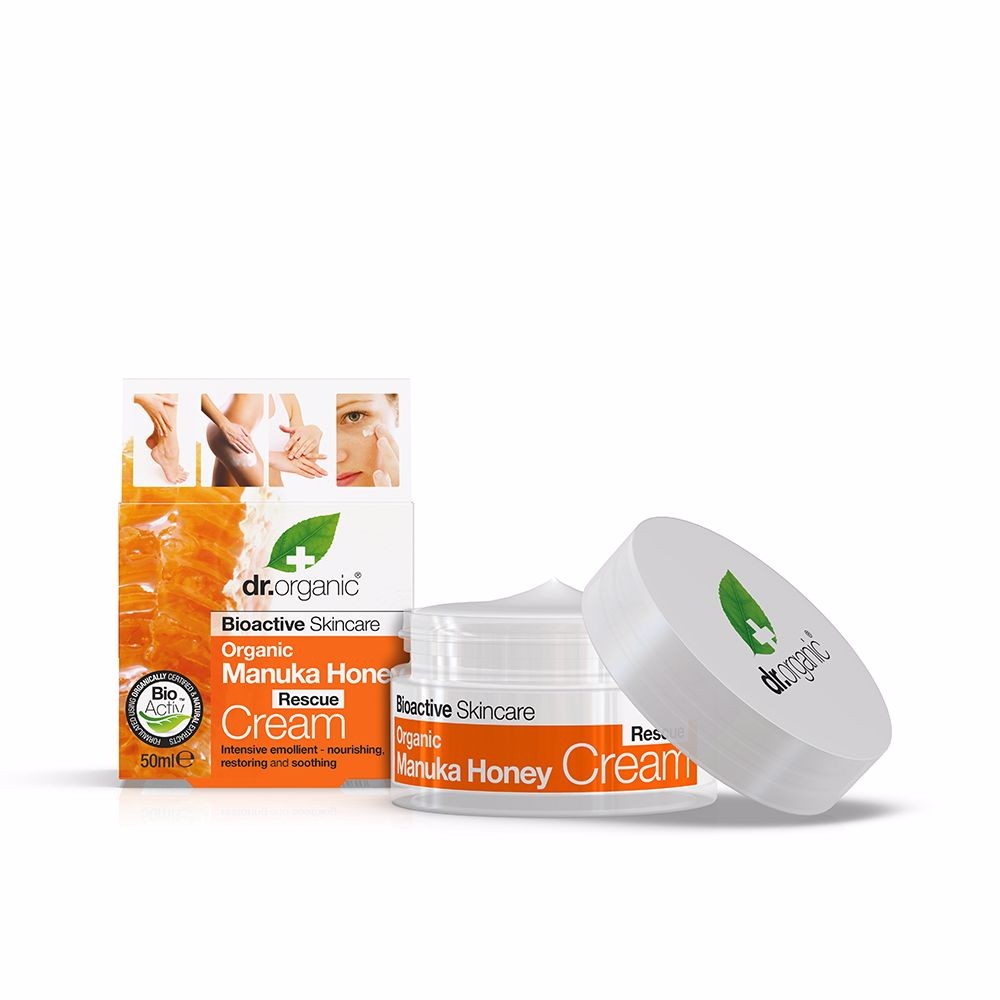 Dr Organic MIEL DE MANUKA crema de rescate 50 ml Unisex