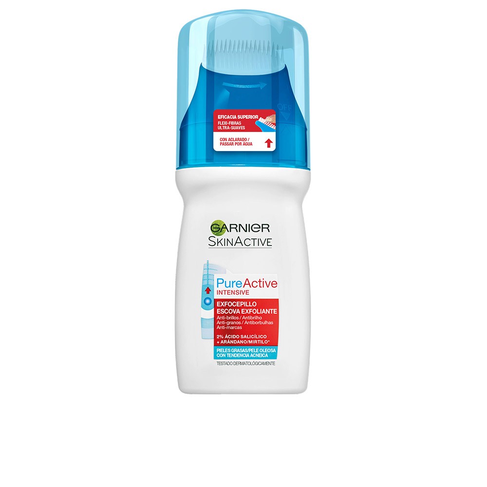 GARNIER PURE ACTIVE spazzola esfoliante antiimperfezioni 150ml unisex