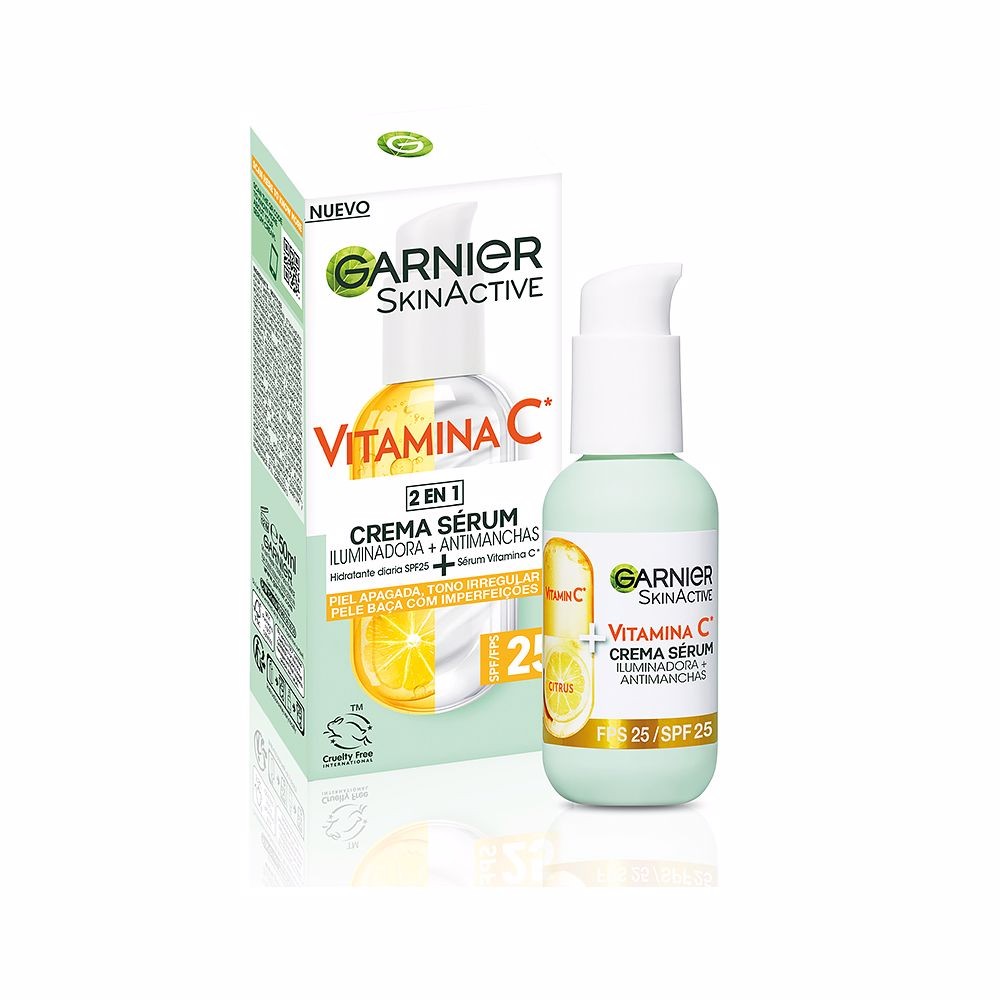 Garnier SKINACTIVE VITAMINA C crema srum SPF25 50 ml Unisex
