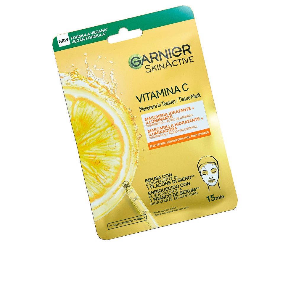 Garnier SKINACTIVE VITAMINA C tissue mask 1 u Donna