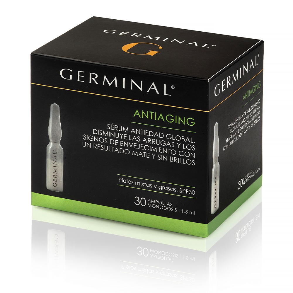 Germinal ACCIN PROFUNDA antiaging pieles mixtas y grasas ampollas 30 x 15 ml Unisex