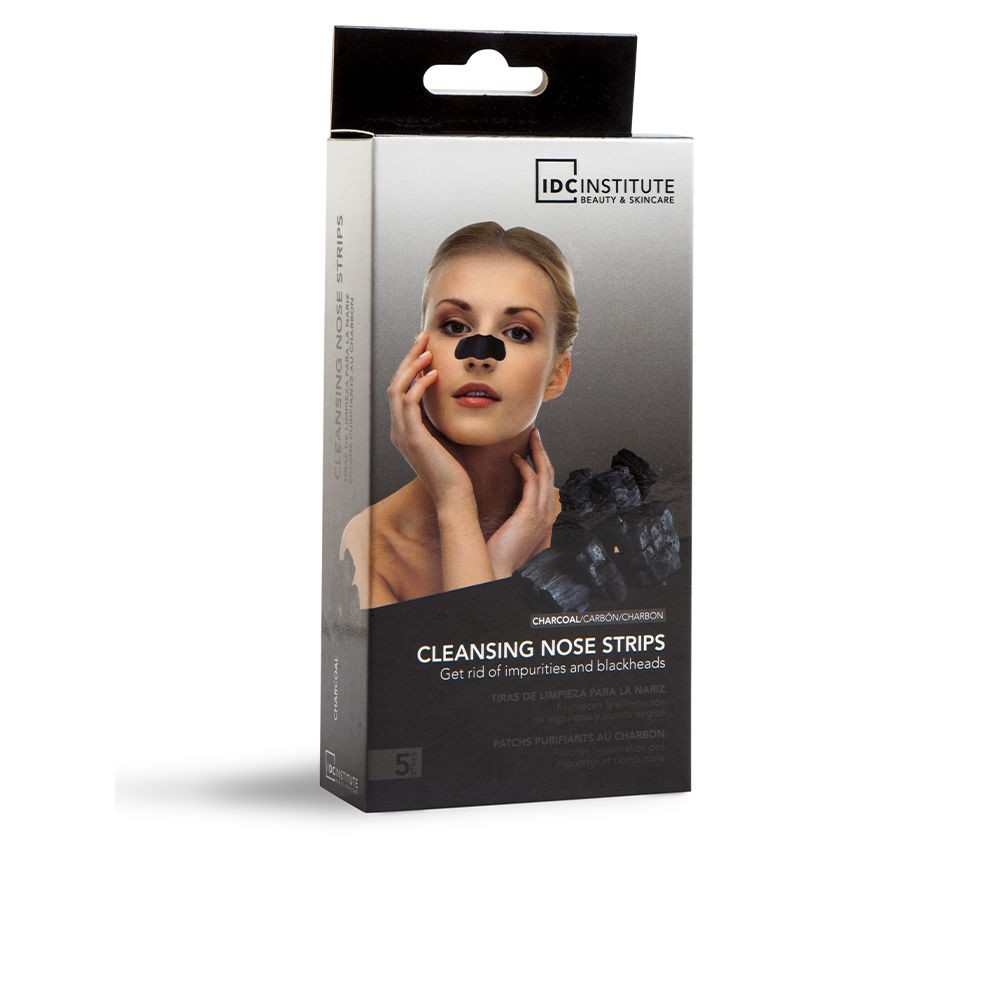 Idc Institute CLEANSING NOSE STRIPS charcoal strips for women 5 u Donna