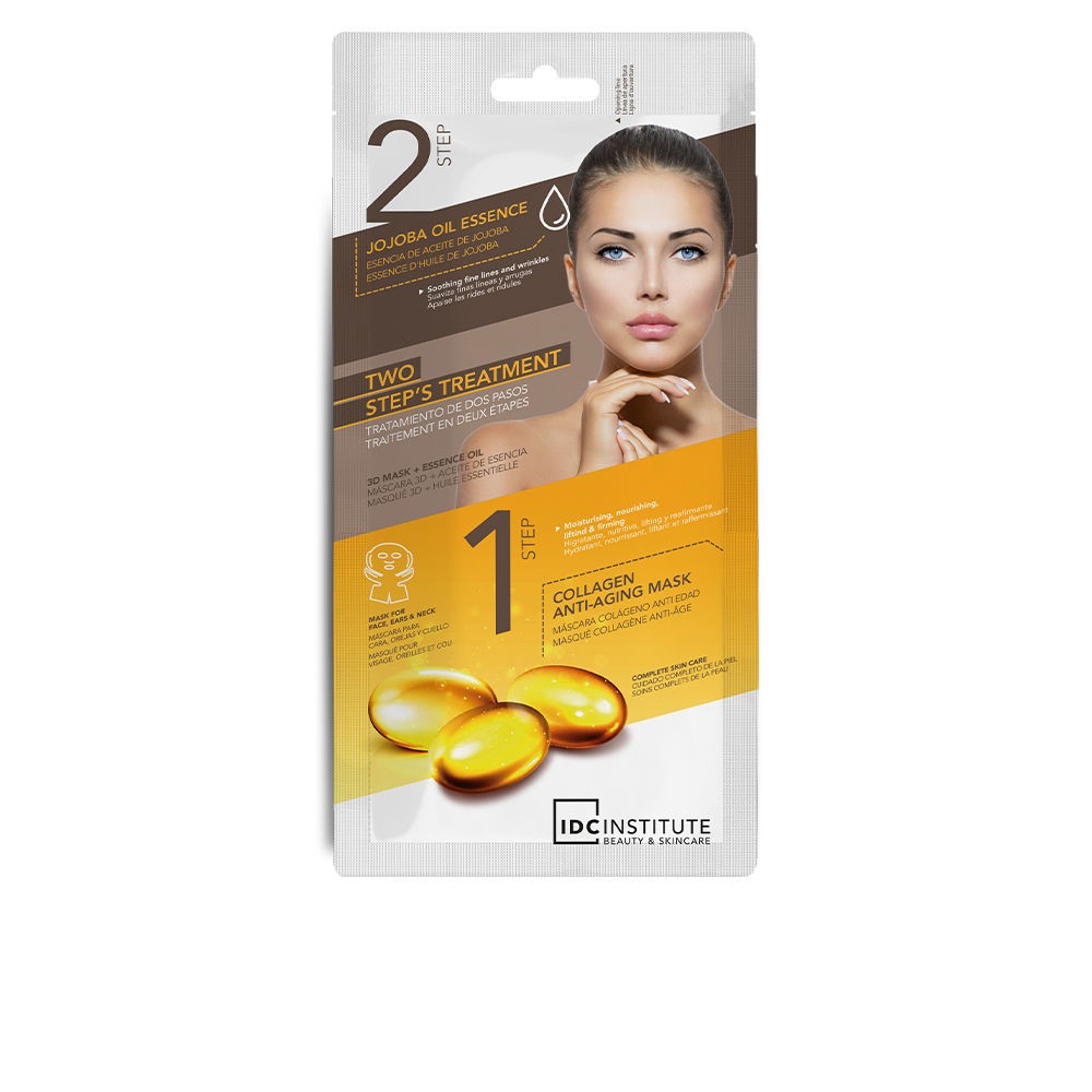 Idc Institute TWO STEPS TREATMENT collagen antiaging mask 35 gr Donna