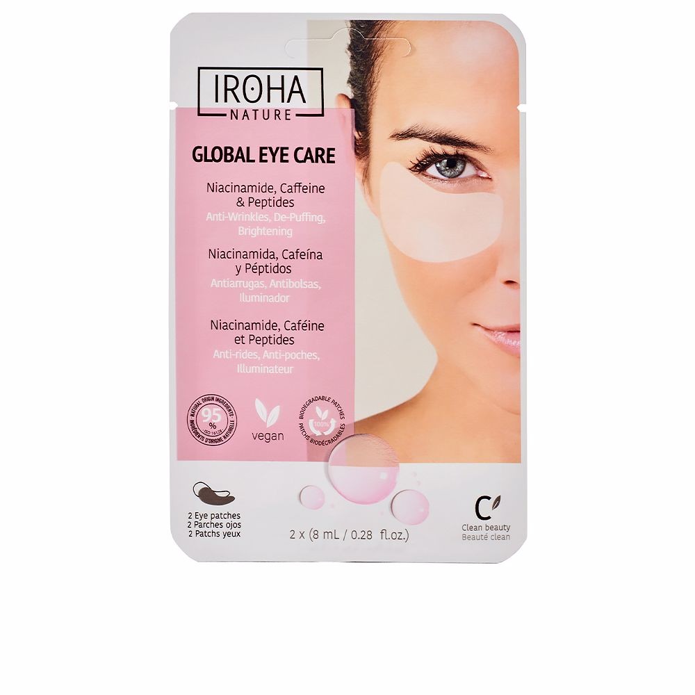 Iroha GLOBAL EYE CARE niacinamide caffeine peptides 2 u Donna