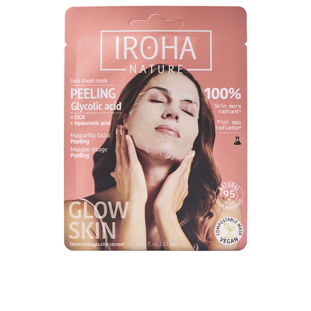 Iroha PERFECT SKIN PEELING glicolic acid centella asiatica 23 ml Unisex