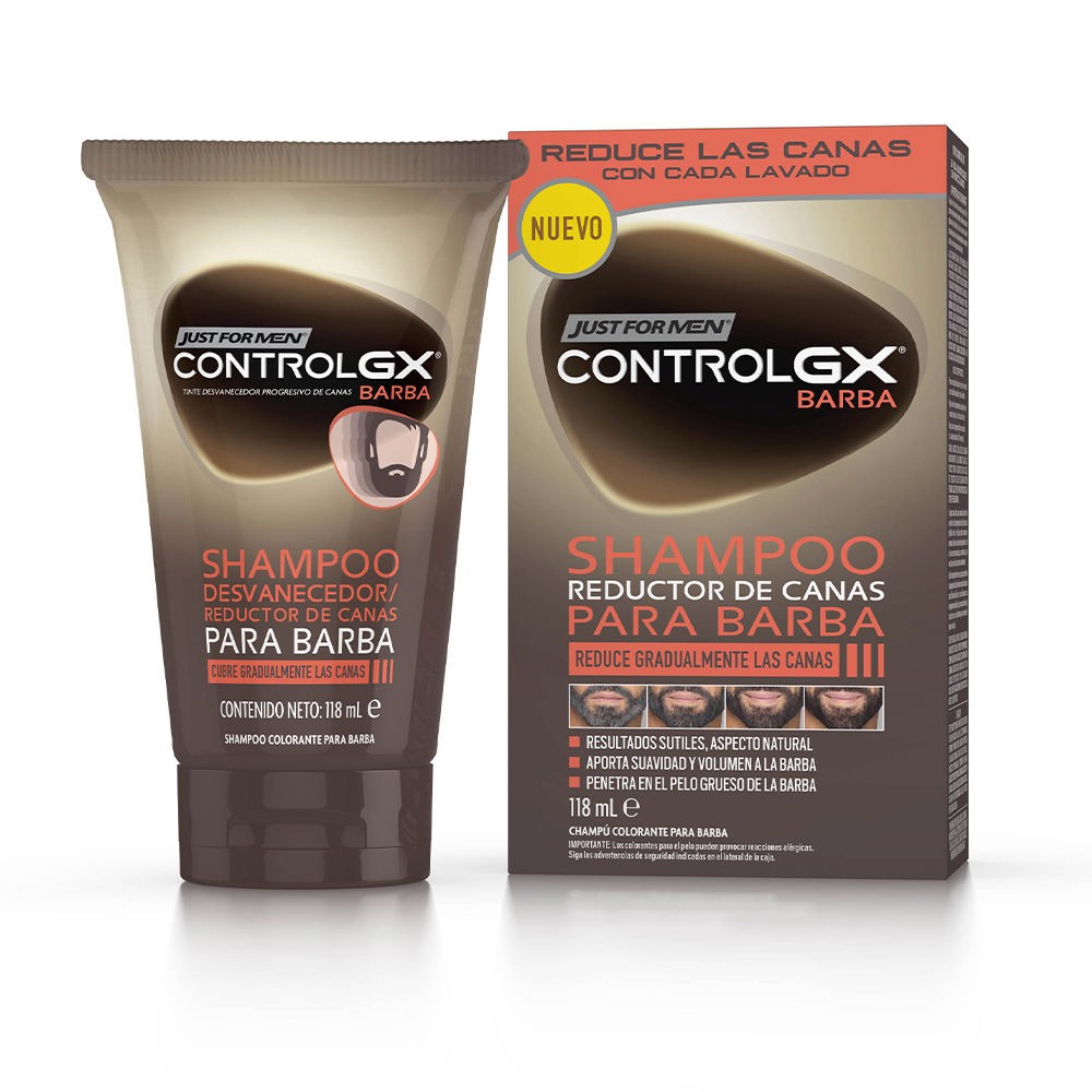 Just For Men CONTROL GX champ reductor de canas para barba 118 ml Uomo