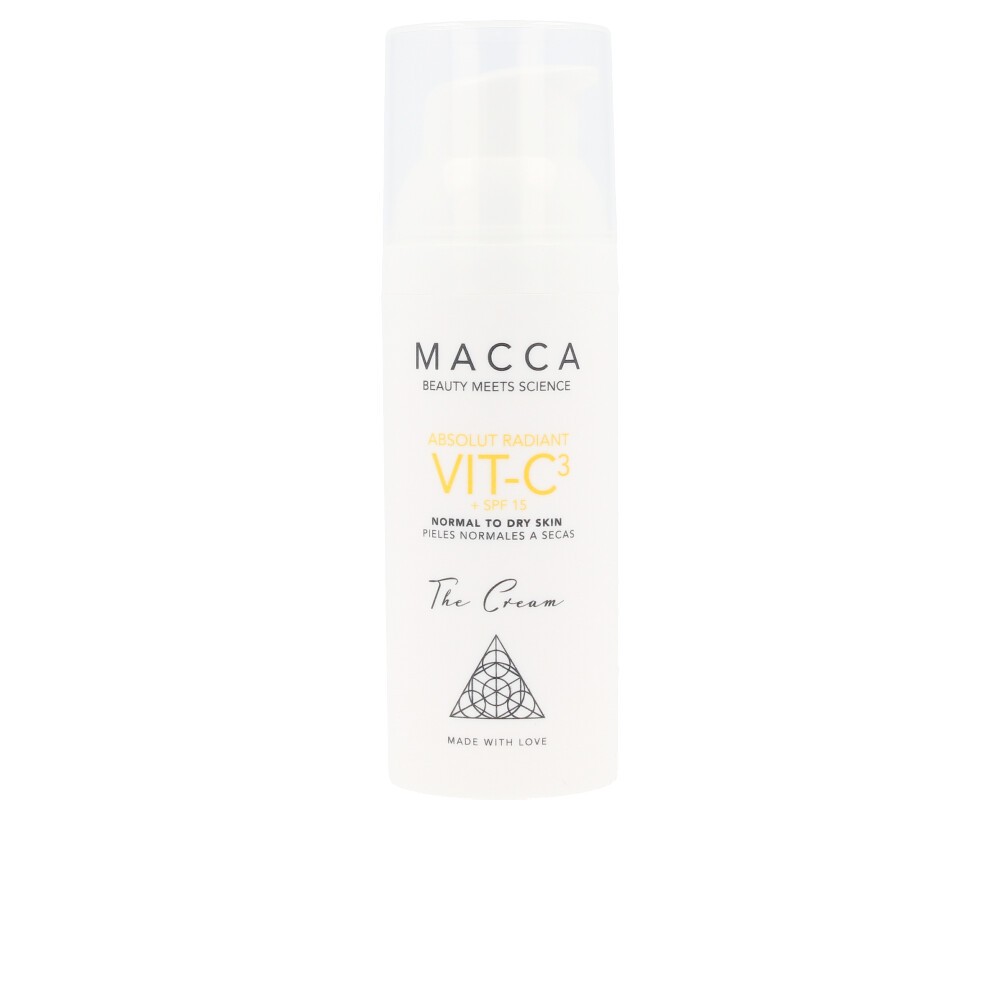 Macca ABSOLUT RADIANT VITC3 cream SPF15 normal to dry skin 50 ml Unisex