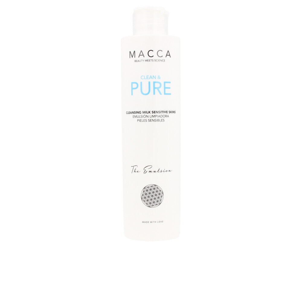 Macca CLEAN PURE cleansing milk sensitive skin 200 ml Unisex