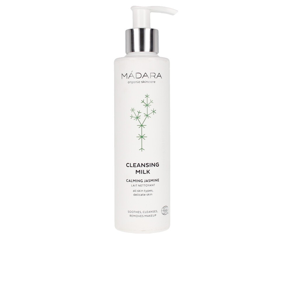 Mdara Organic Skincare CLEANSING MILK calming jasmine 200 ml Donna