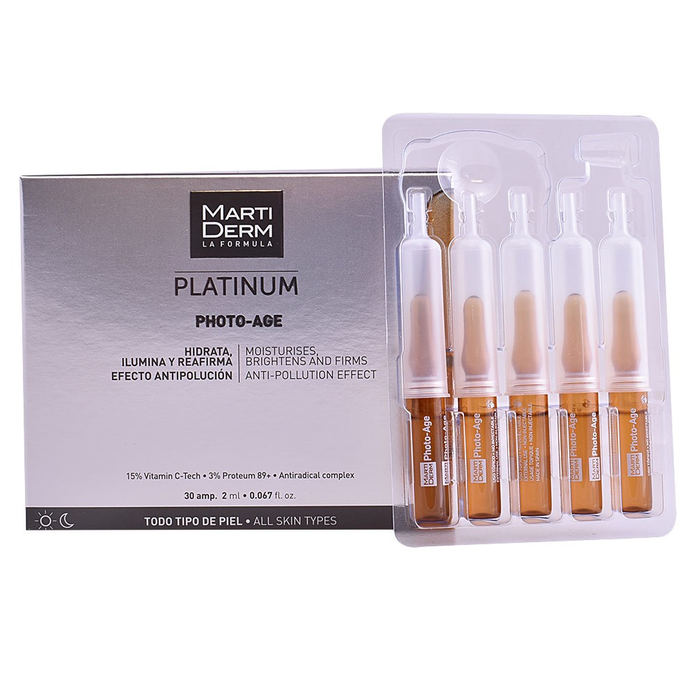 Martiderm PLATINUM PHOTOAGE ampoules 30 x 2 ml Unisex