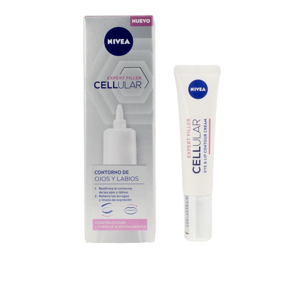 Nivea CELLULAR FILLER contorno ojos rellenador labios 15 ml Donna