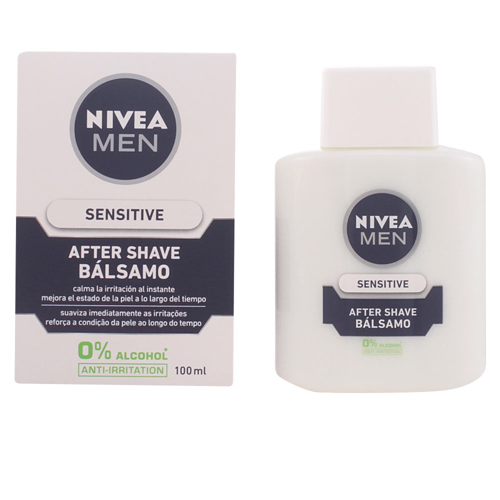 Nivea MEN SENSITIVE after shave balm 0 alcohol 100 ml Uomo
