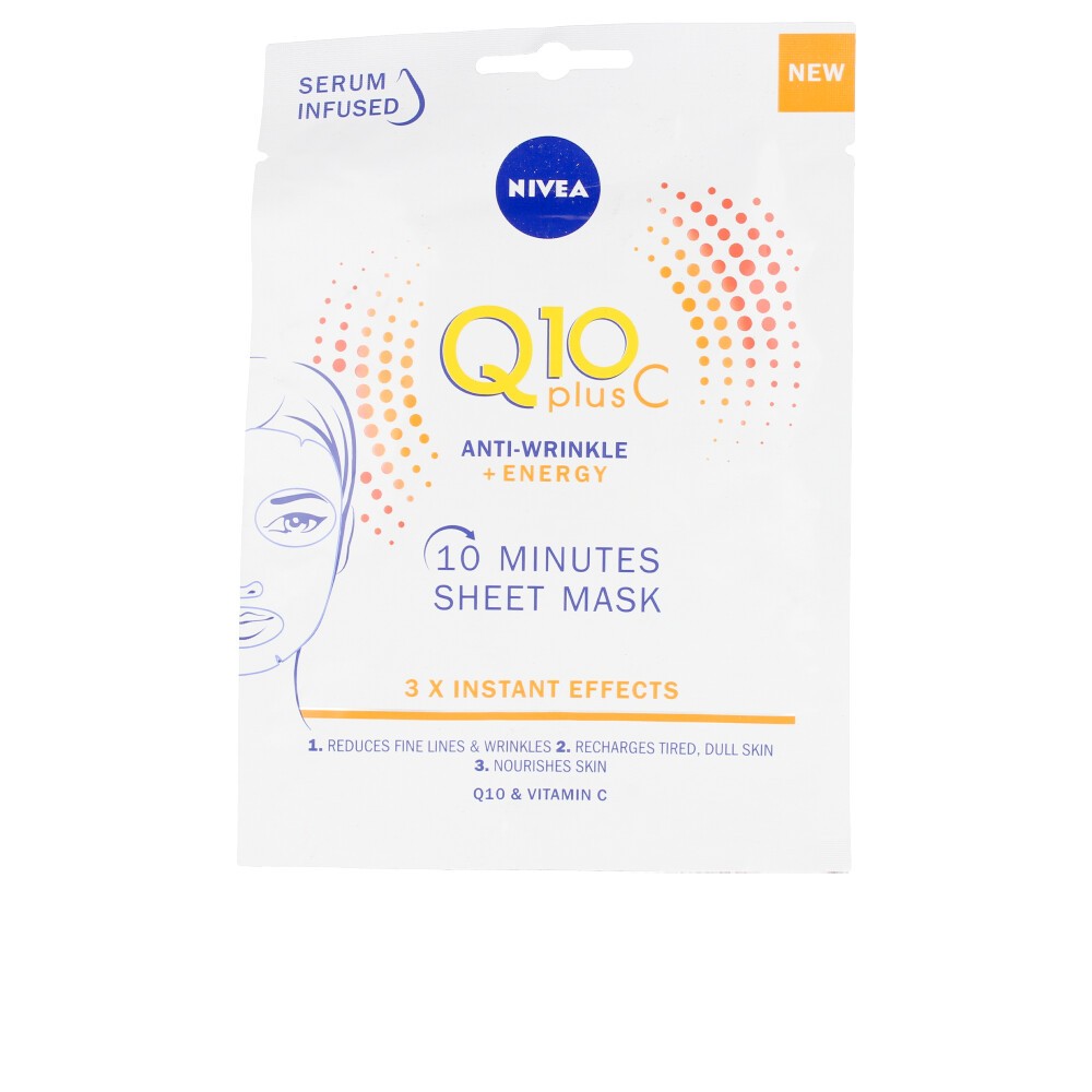 Nivea Q10 VITAMINA C antiarrugasenergizante mascarilla facial Donna