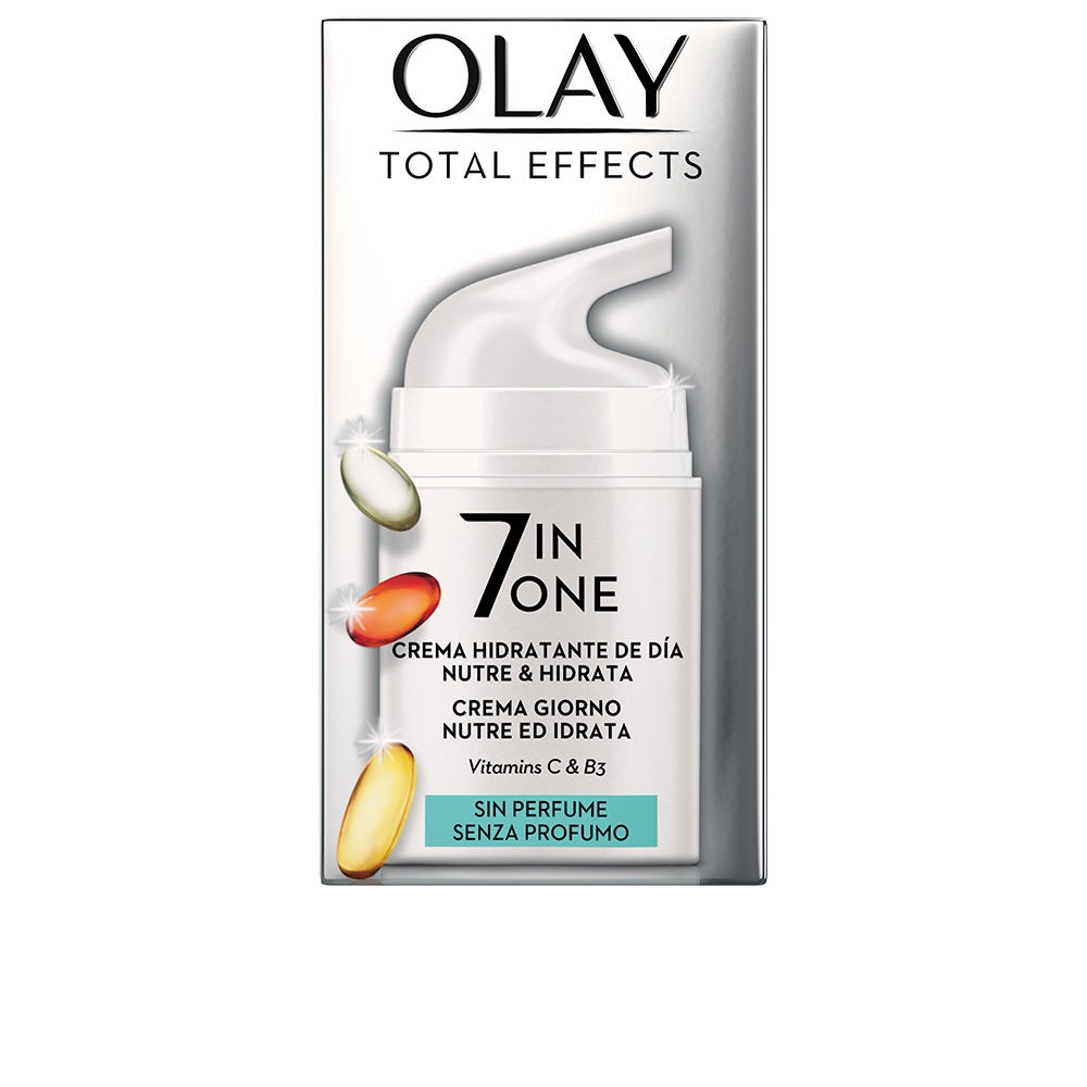Olay TOTAL EFFECTS antiedad hidratante sin perfume 50 ml Donna