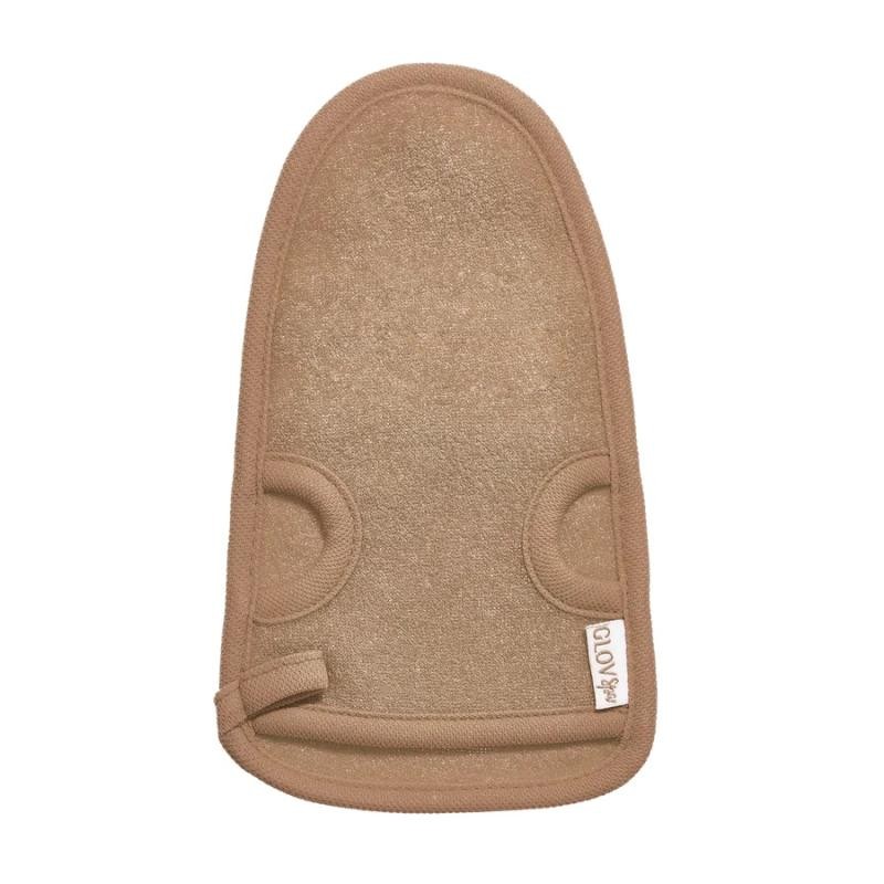 GLOV Guanto per massaggio corpo levigante per la pelle Guanto per massaggio corpo Beige