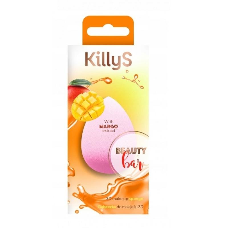 KILLYS Spugna per il trucco 3D Beauty Bar con estratto di mango