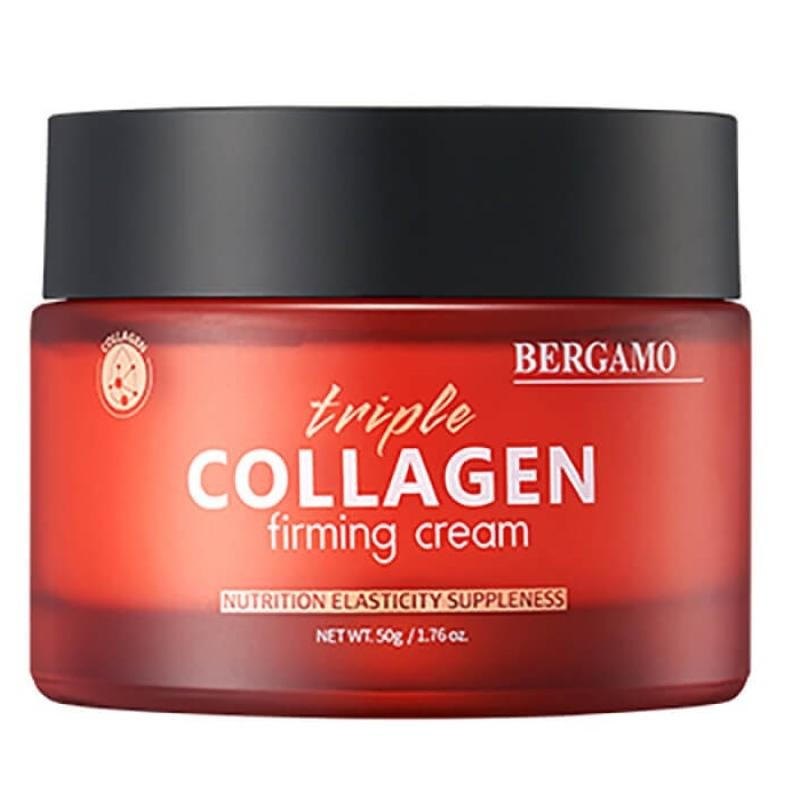 Bergamo crema rassodante al triplo collagene crema viso rassodante 50 g