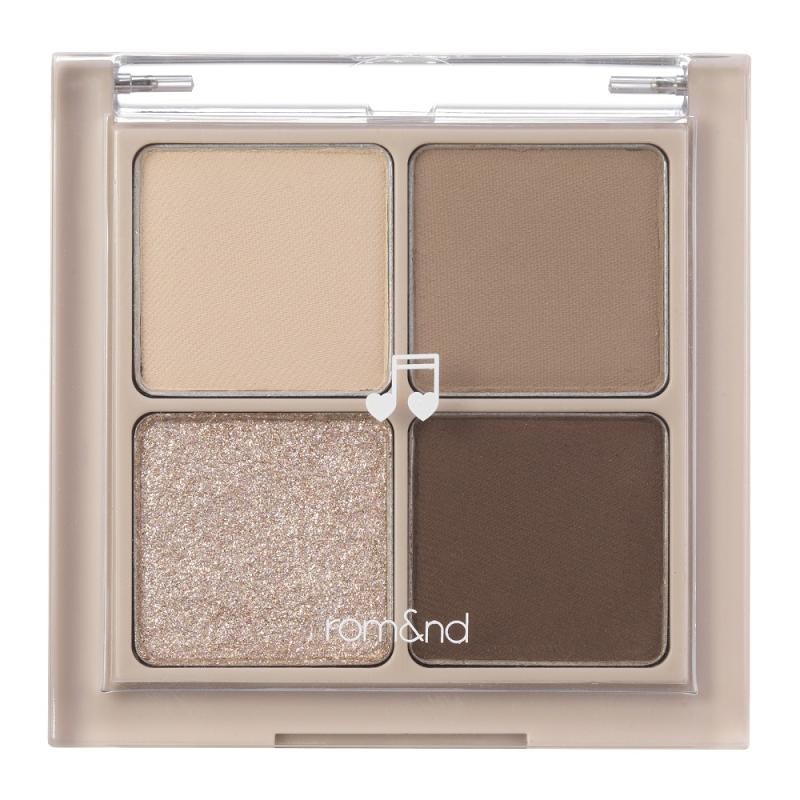Rom&nd palette di ombretti better than eyes 02 dry buckwheat flower 6,5 g