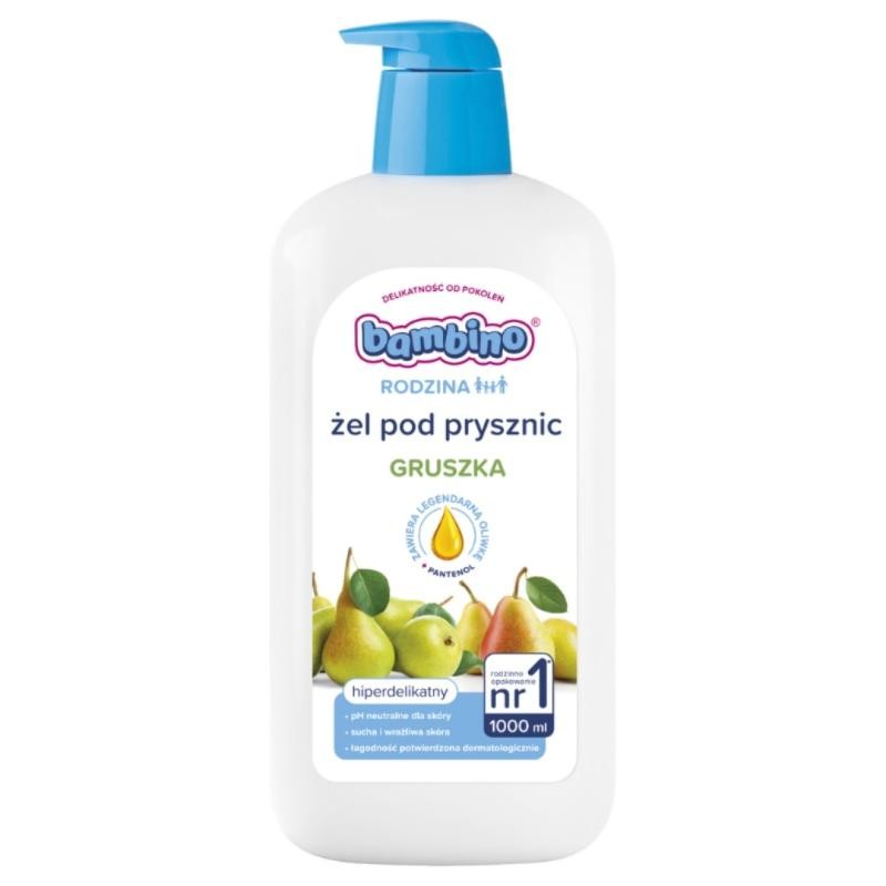 Bambino gel doccia rodzina pera 1000ml