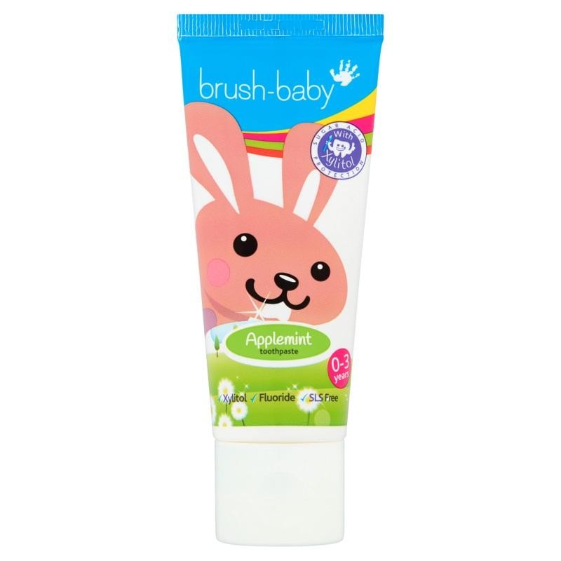 Brush baby dentifricio per bambini 0-3l menta mela 50ml
