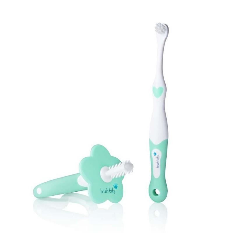 Brush baby set di dentizione 0-18 mesi menta